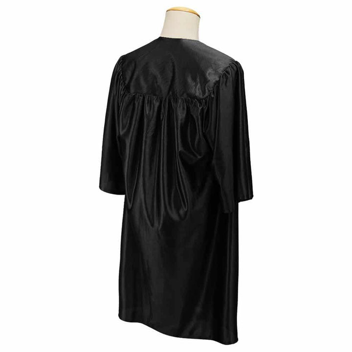 Children's Shiny Black Choir Robe - Choir On