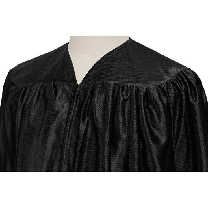 Children's Shiny Black Choir Robe - Choir On