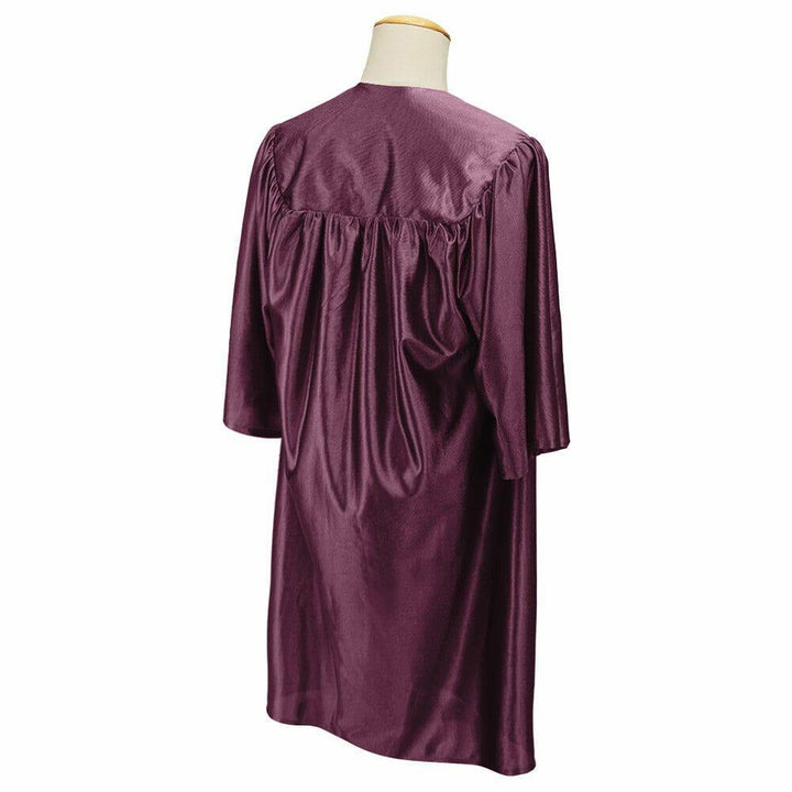 Children's Shiny Maroon Choir Robe - Choir On