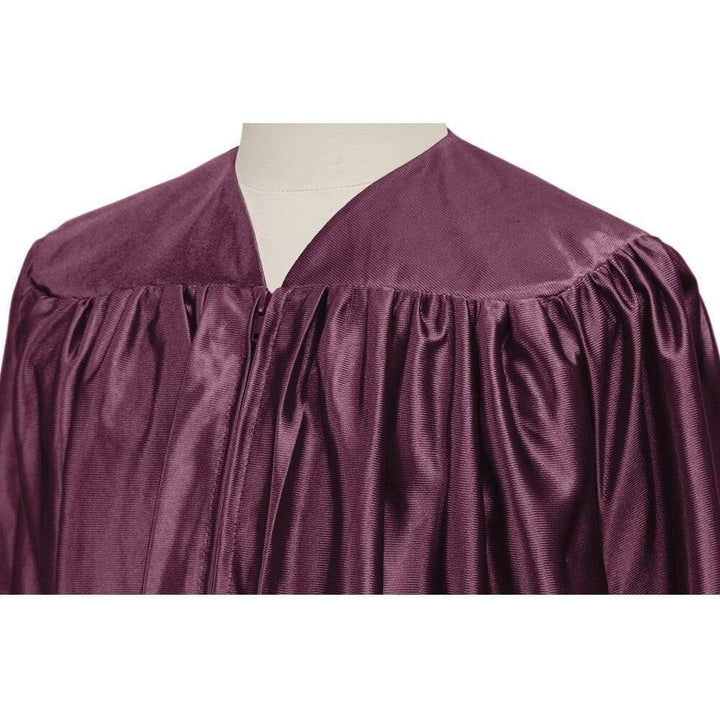 Children's Shiny Maroon Choir Robe - Choir On