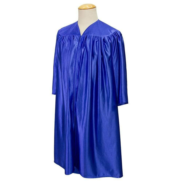 Children's Shiny Royal Blue Choir Robe - Choir On