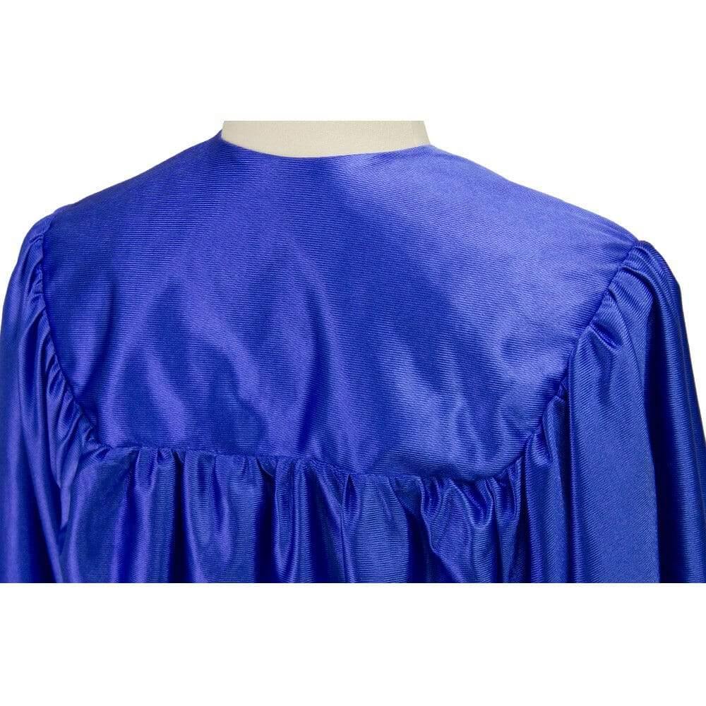 Children's Shiny Royal Blue Choir Robe - Choir On