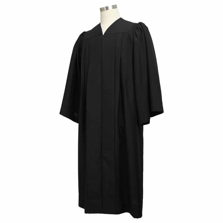 Deluxe Black Choir Robe - Choir On