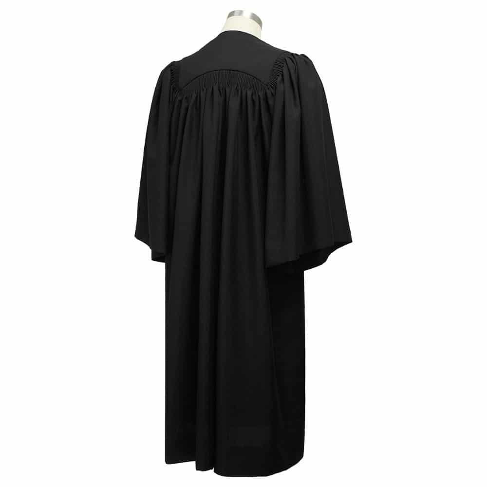 Deluxe Black Choir Robe - Choir On