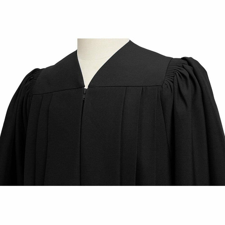 Deluxe Black Choir Robe - Choir On