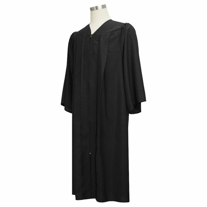 Matte Black Choir Robe - Choir On