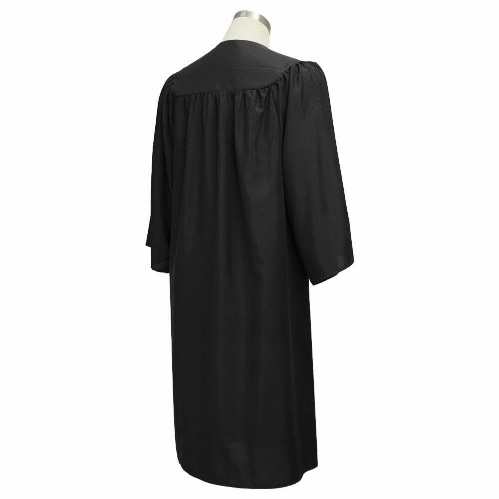 Matte Black Choir Robe - Choir On