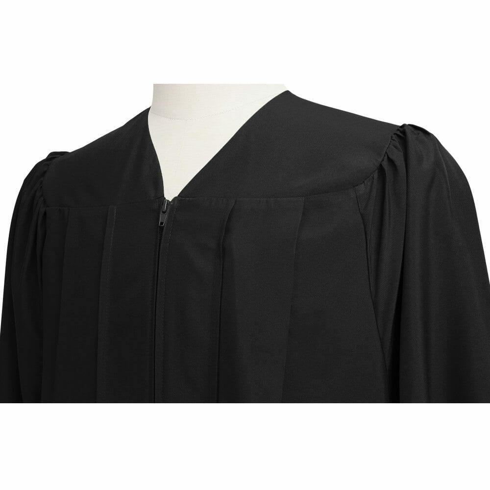Matte Black Choir Robe - Choir On