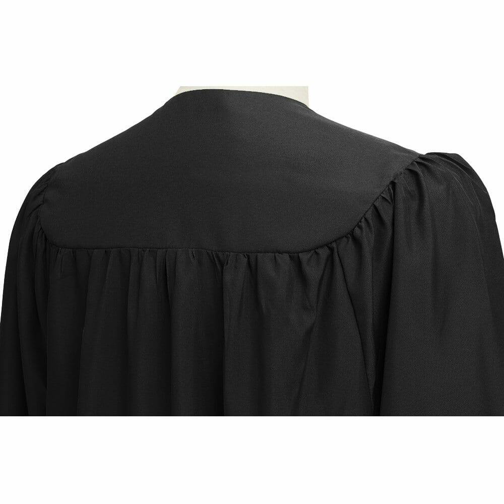 Matte Black Choir Robe - Choir On