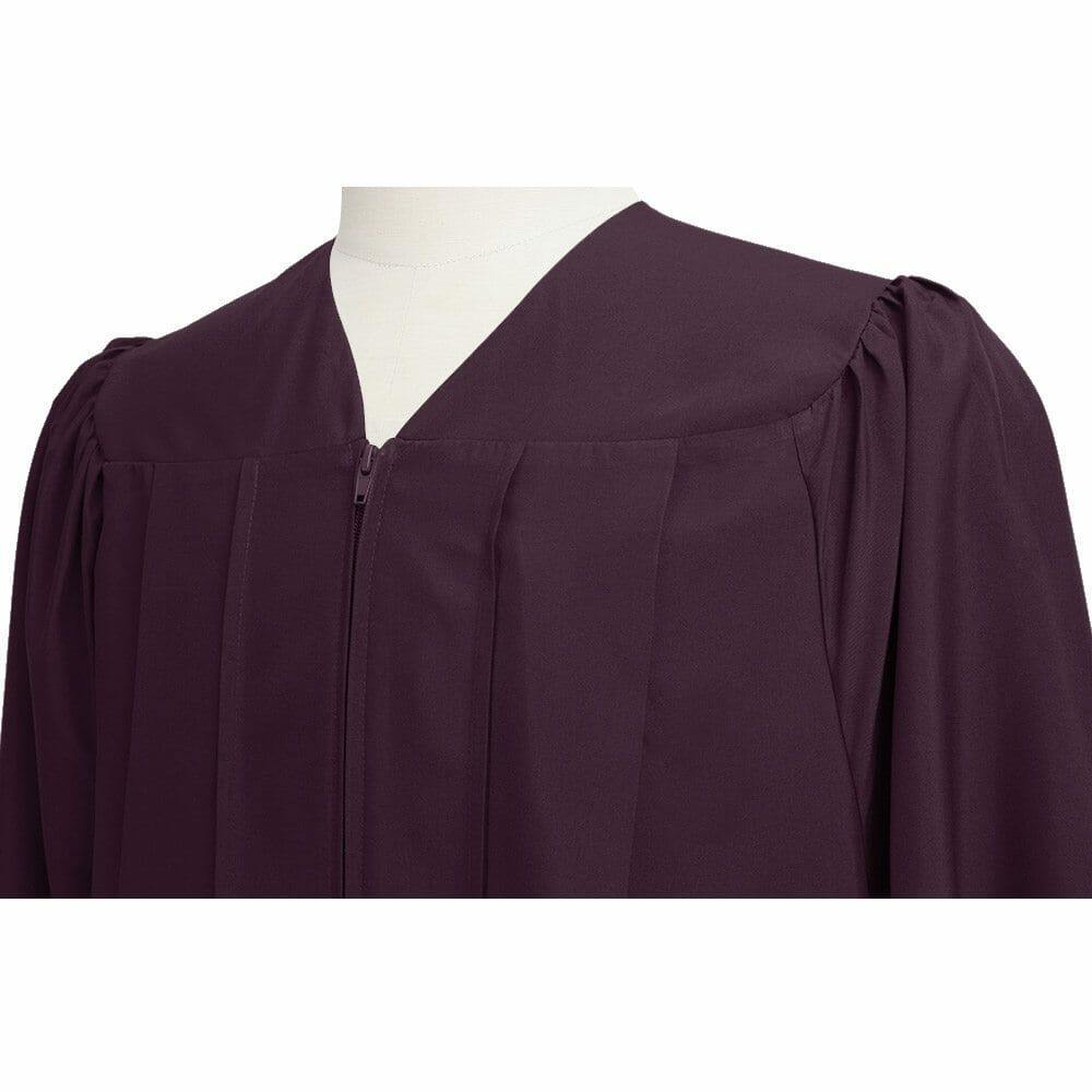 Matte Maroon Choir Robe - Choir On