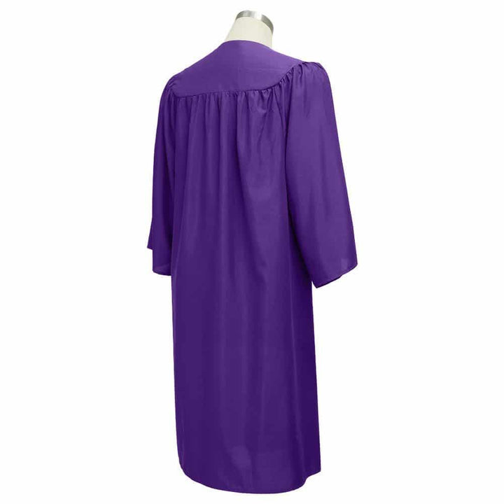 Matte Purple Choir Robe - Choir On