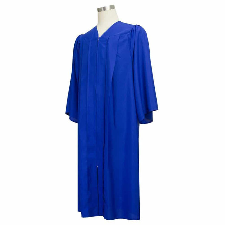 Matte Royal Blue Choir Robe - Choir On