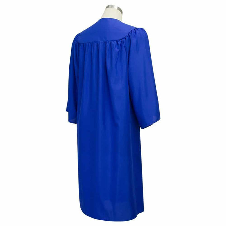 Matte Royal Blue Choir Robe - Choir On