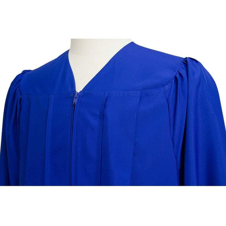 Matte Royal Blue Choir Robe - Choir On