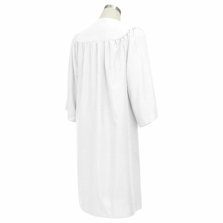 Matte White Choir Robe - Choir On