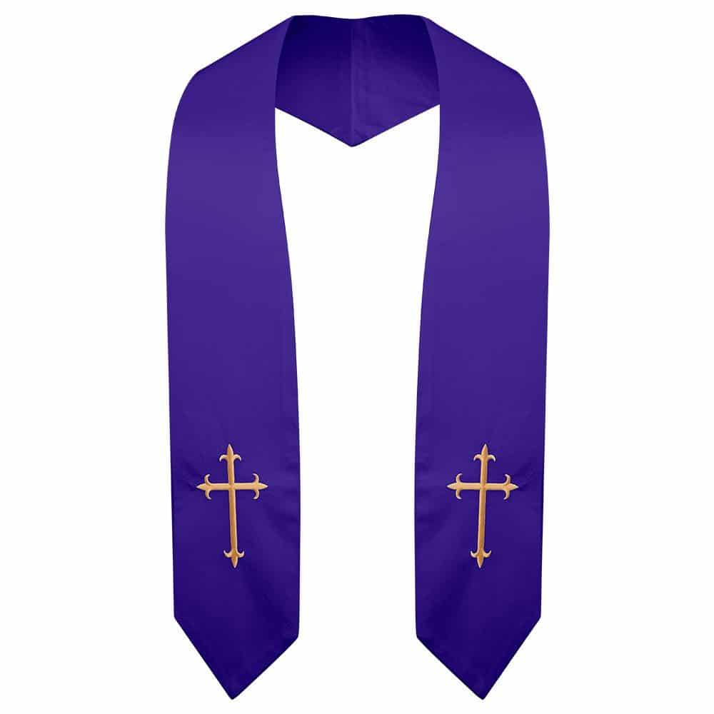 Purple Classic Choir Stole - Choir On