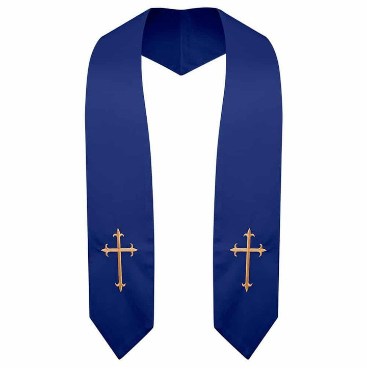 Royal Blue Classic Choir Stole - Choir On