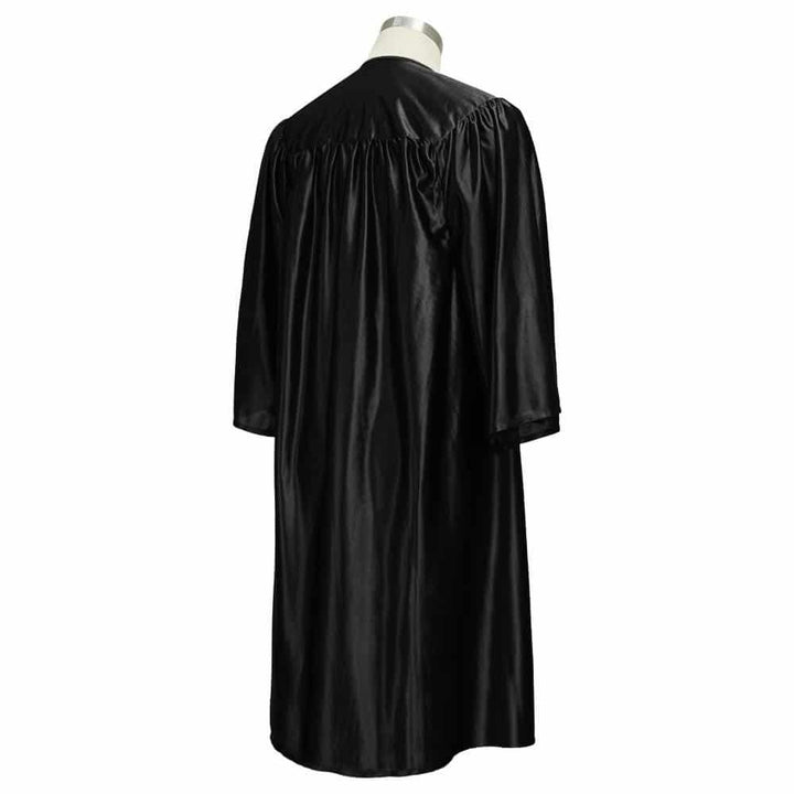 Shiny Black Choir Robe - Choir On