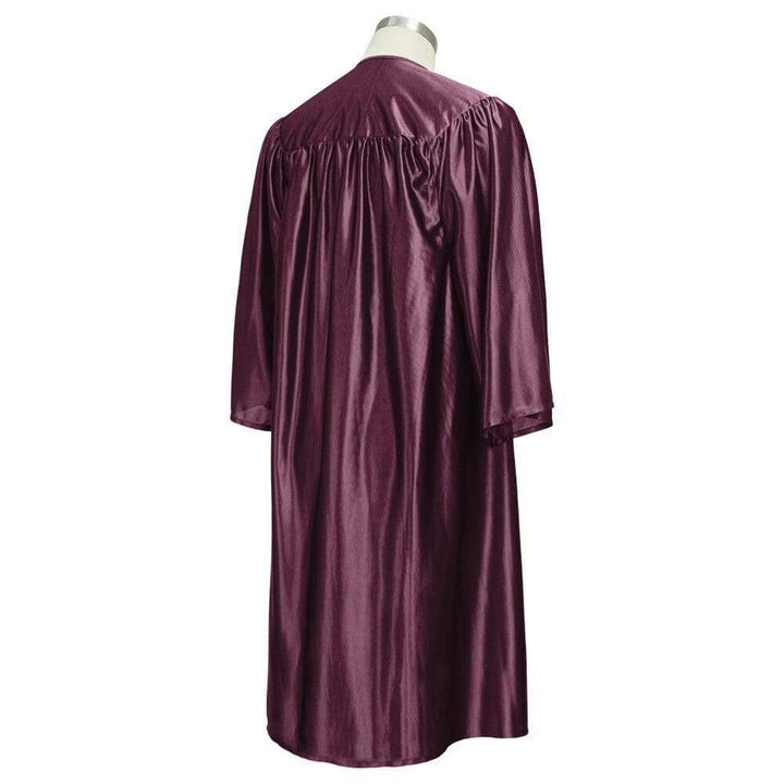 Shiny Maroon Choir Robe - Choir On