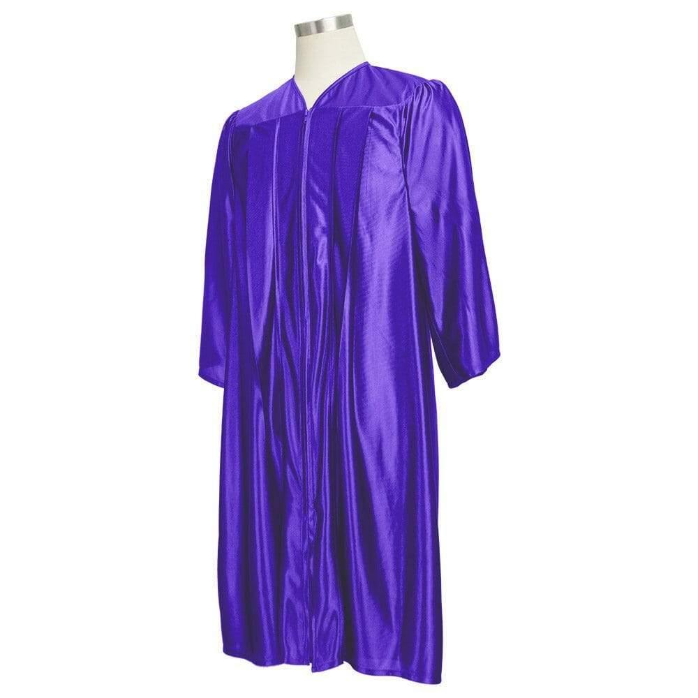 Shiny Purple Choir Robe - Choir On