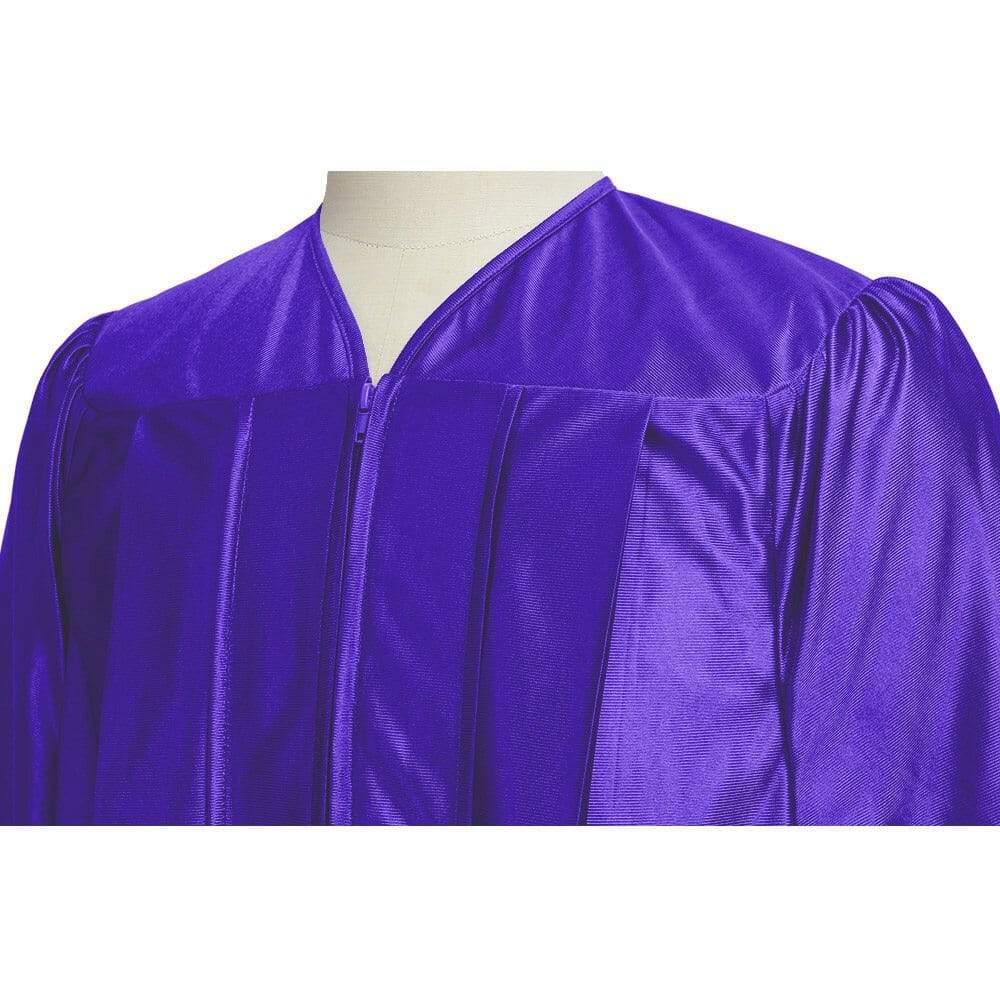 Shiny Purple Choir Robe - Choir On