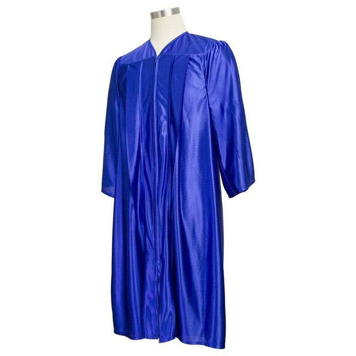 Shiny Royal Blue Choir Robe - Choir On