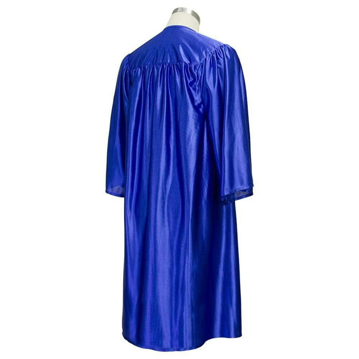 Shiny Royal Blue Choir Robe - Choir On