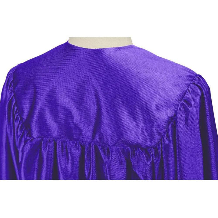 Children's Shiny Purple Choir Robe - Choir On