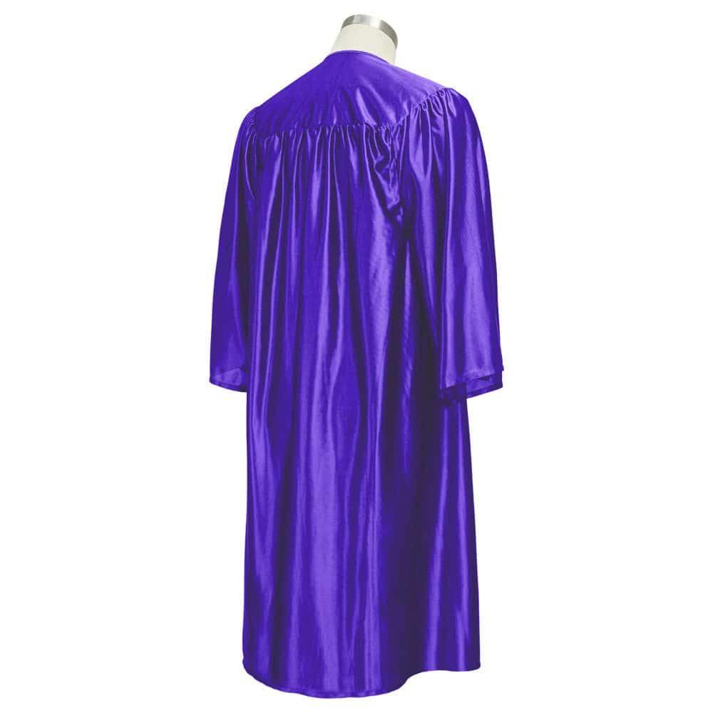 Shiny Purple Choir Robe - Choir On