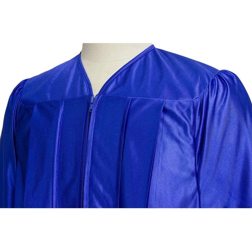 Shiny Royal Blue Choir Robe - Choir On